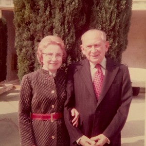 Helen and Lewis Goldstein Sept 1974